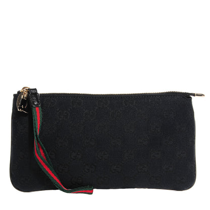 Gucci Monogram Jolicoeur Pochette Black 1 of 7
