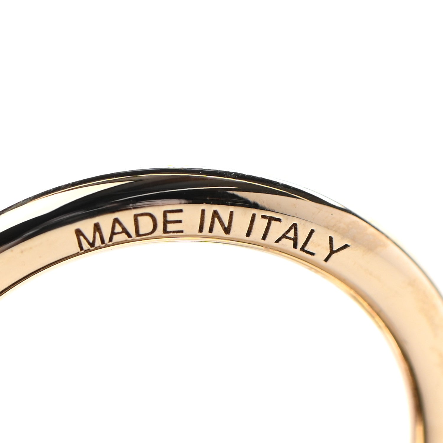 Hermes Permabrass Mors Scarf Ring Gold 5 of 5