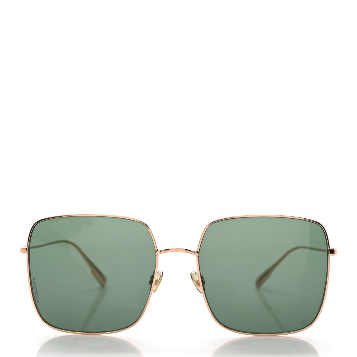 Metal DiorStellaire 1 Sunglasses  Rose Gold Green