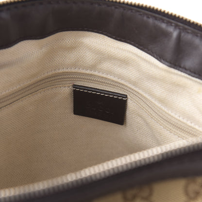 Gucci Monogram Medium Sukey Top Handle Dark Brown 8 of 10