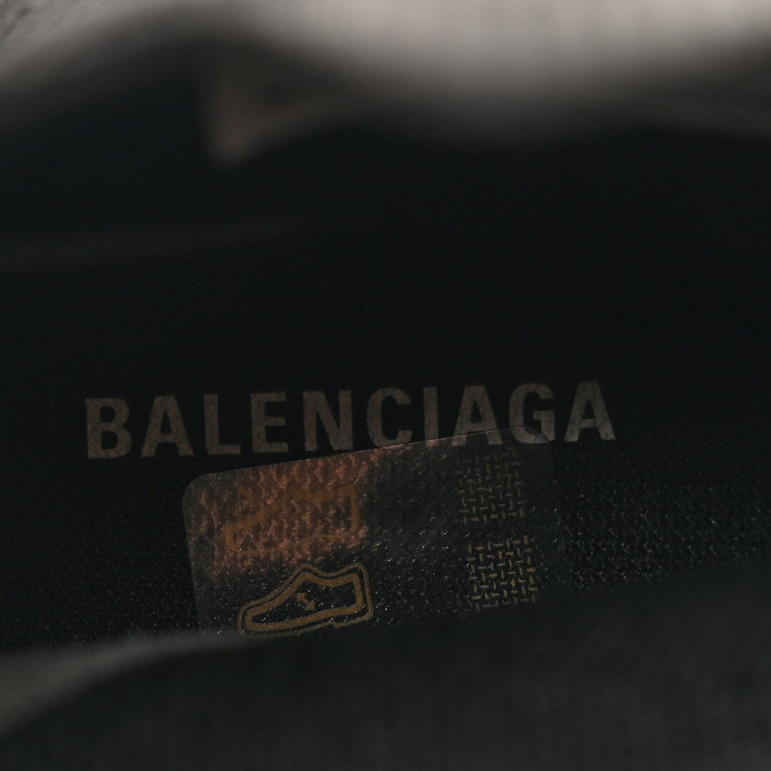 Balenciaga Neoprene Knit Womens Speed Sneakers 37 Black White 8 of 8