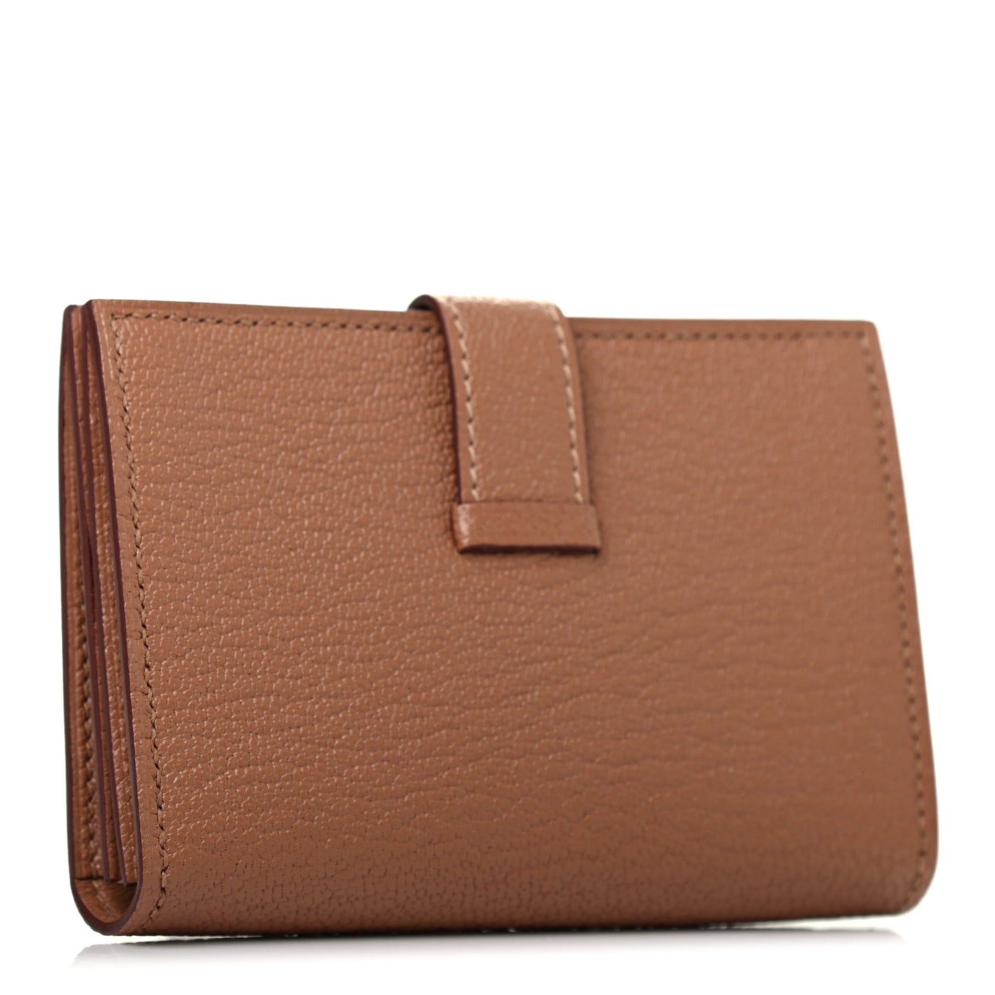 Chevre Mysore Bearn Card Holder Wallet Quebracho