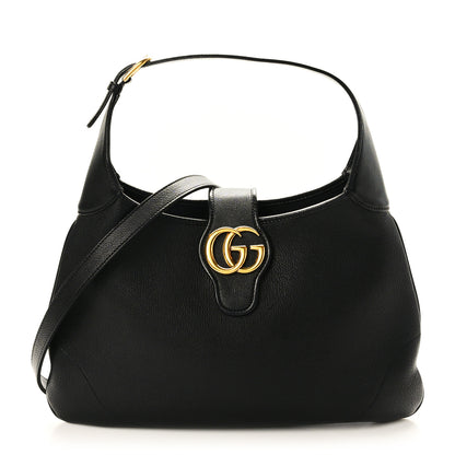 Gucci Goatskin Medium Aphrodite Shoulder Bag Black 1 of 9