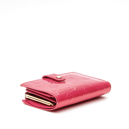 Louis Vuitton Vernis French Purse Wallet Rose Pop 4 of 8