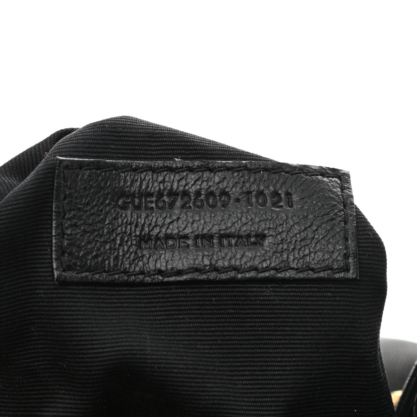 Lambskin Matelasse Monogram Joe Backpack Black