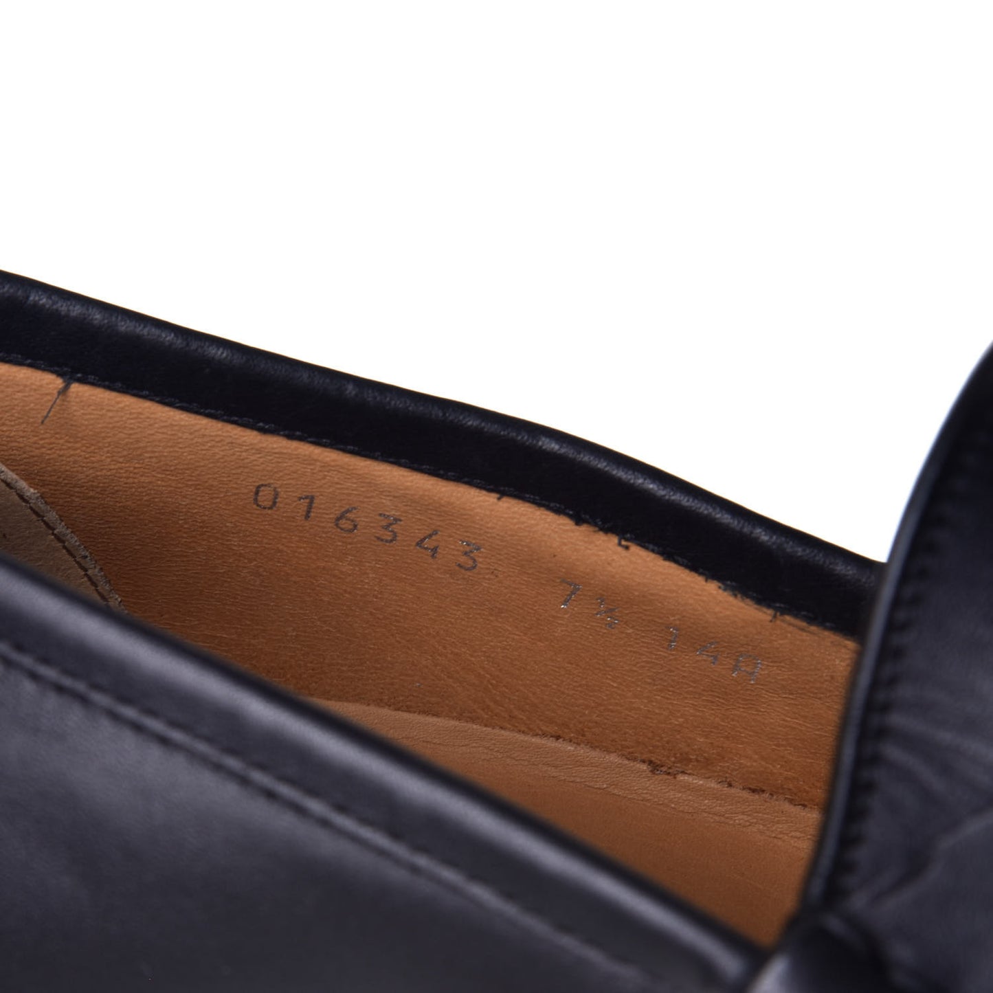 Laredo Calfskin Mens Horsebit Loafers 7.5 Black