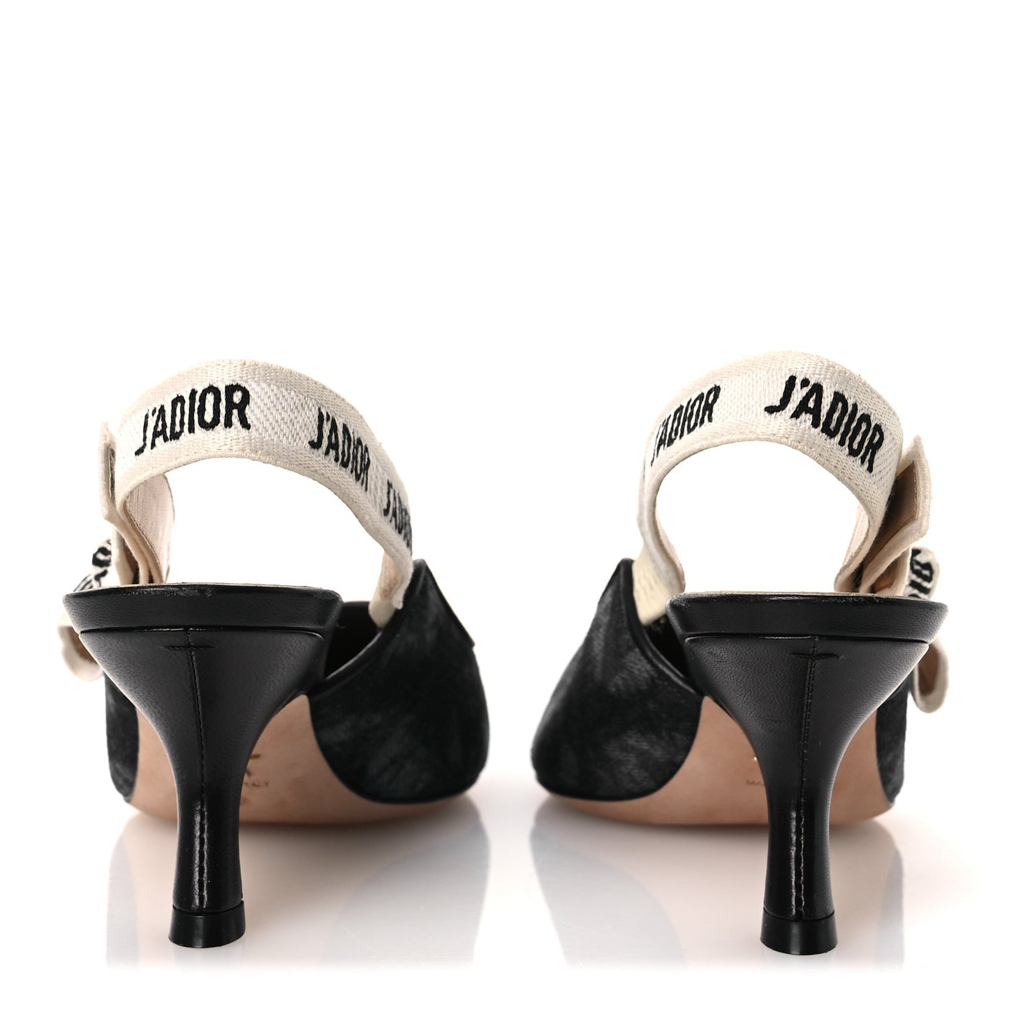Denim Ribbon J'Adior Slingback 65mm Pumps 36 Blue