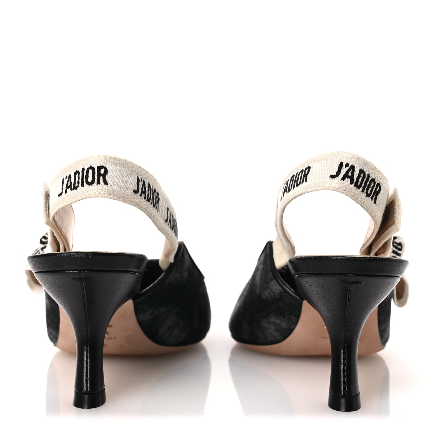 Christian Dior Denim Ribbon J'Adior Slingback 65mm Pumps 36 Blue 6 of 12