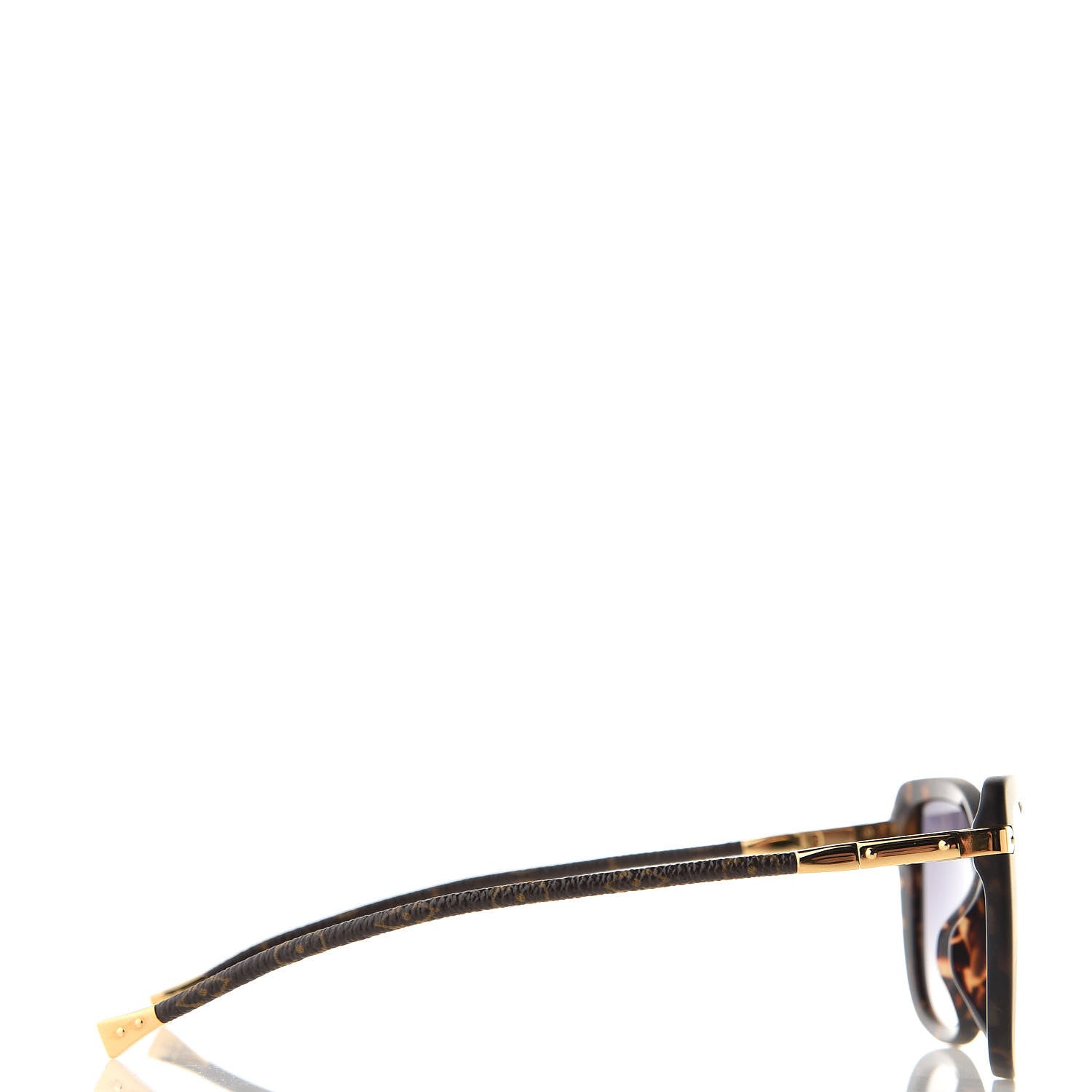 Louis Vuitton Monogram Charlotte Z0629W Sunglasses Dark Tortoise 3 of 9