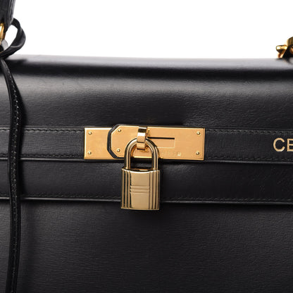 Hermes Box Kelly Sellier 35 Black 10 of 11