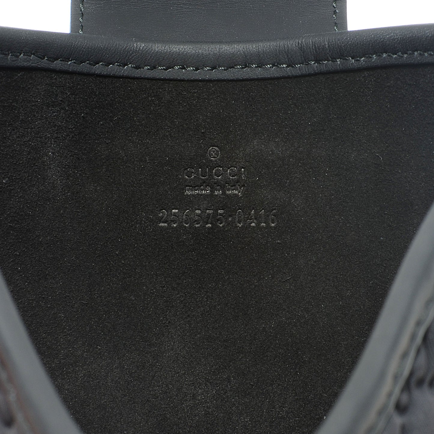 Rubber Guccissima Ipad Case Black