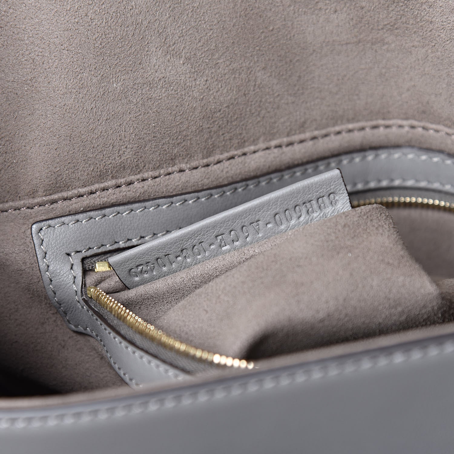 Fendi Vitello Grace FF 1974 Baguette Argilla Nuvola Fragola 8 of 10