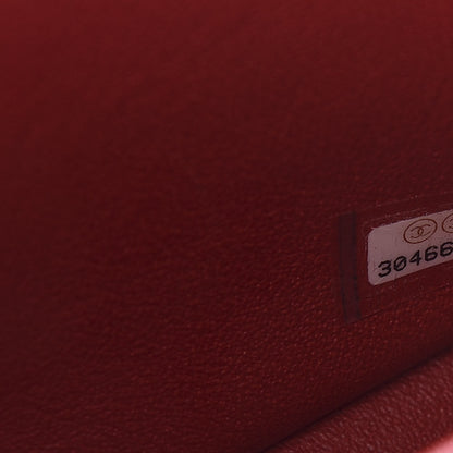 Chanel Lambskin Quilted Mini Rectangular Flap Red 7 of 11