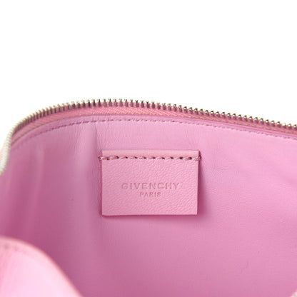 Givenchy Grained Goatskin Antigona Crossbody Bright Pink 8 of 10