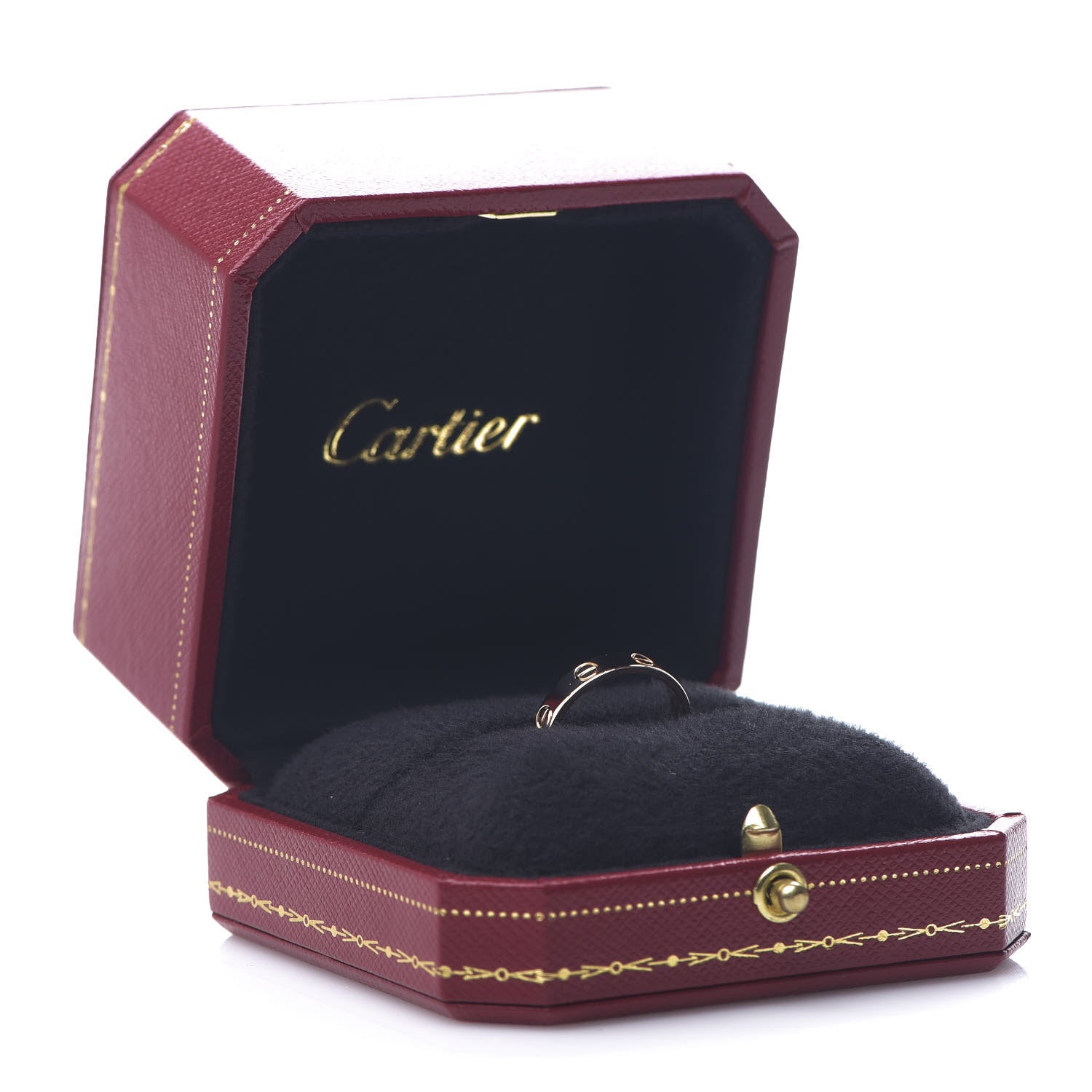 Cartier 18K Pink Gold 3.5mm LOVE Wedding Band Ring 52 6 4 of 4