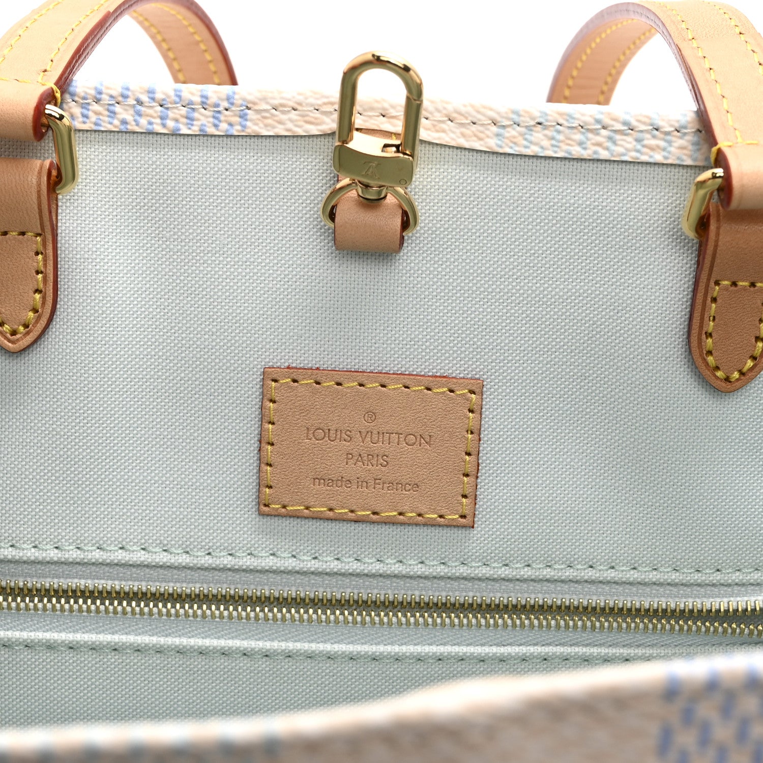 Louis Vuitton Damier Giant Onthego MM Pistachio 6 of 9