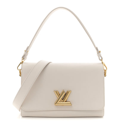 Louis Vuitton Calfskin Soft Twist Shoulder Bag Quartz 1 of 12