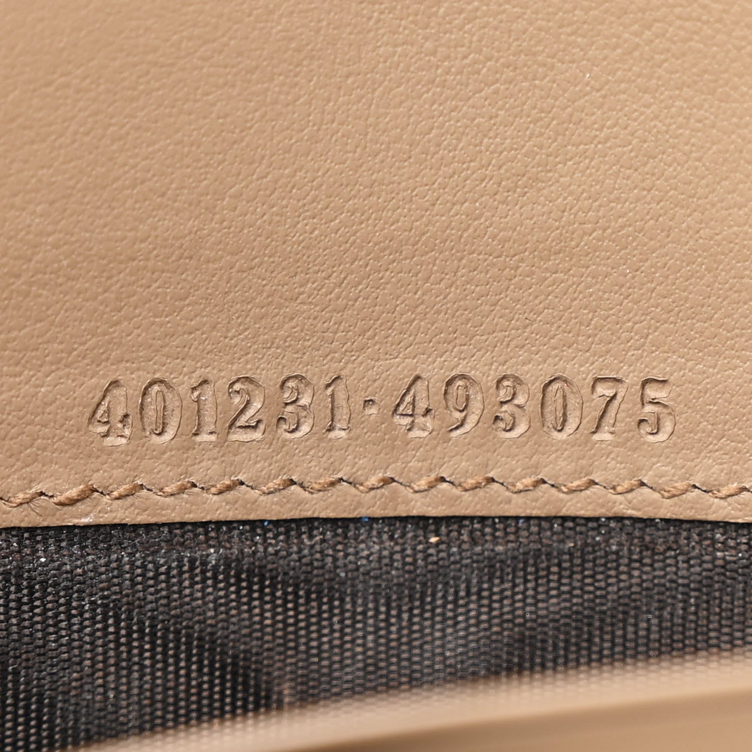 Gucci GG Supreme Monogram Mini Dionysus Chain Wallet Beige Taupe 9 of 16