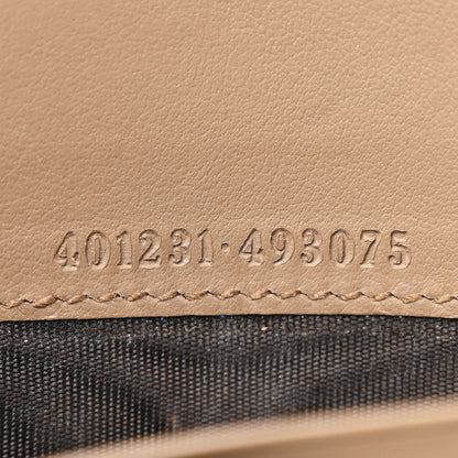 Gucci GG Supreme Monogram Mini Dionysus Chain Wallet Beige Taupe 9 of 16