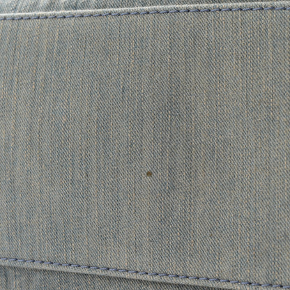 Chanel Denim Medium Deauville Tote Light Blue 12 of 12