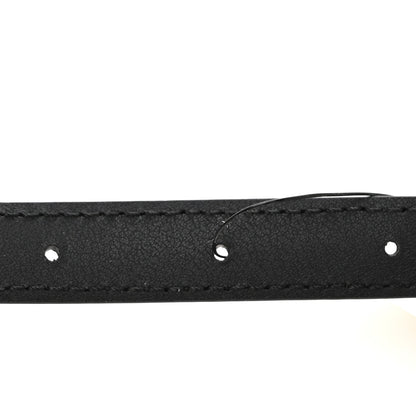 Gucci Efesto Leather Womens Horsebit 15/23mm Belt 90 36 Black 5 of 5