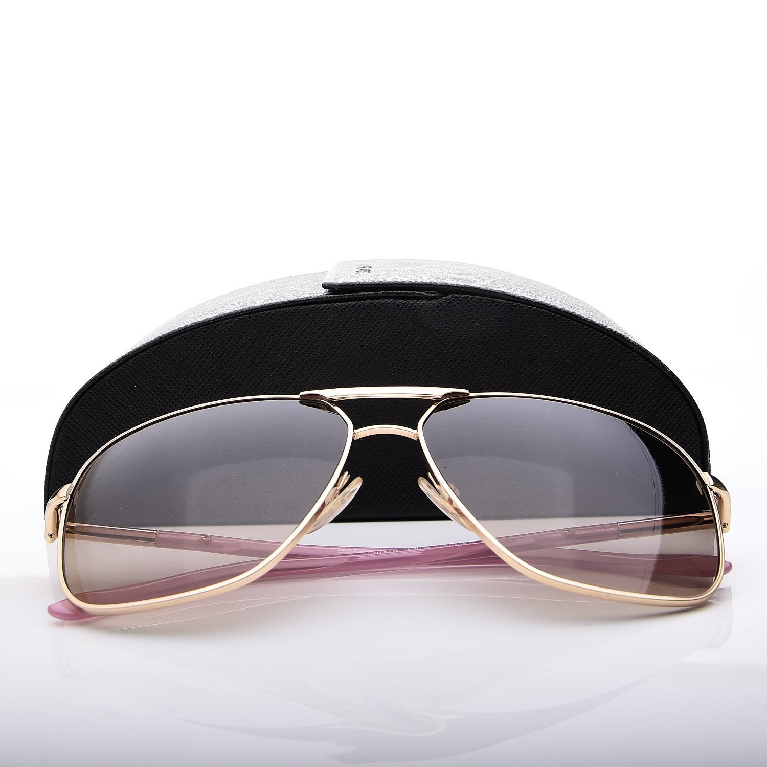 Prada Aviator Sunglasses SPR 57M Pink 10 of 10