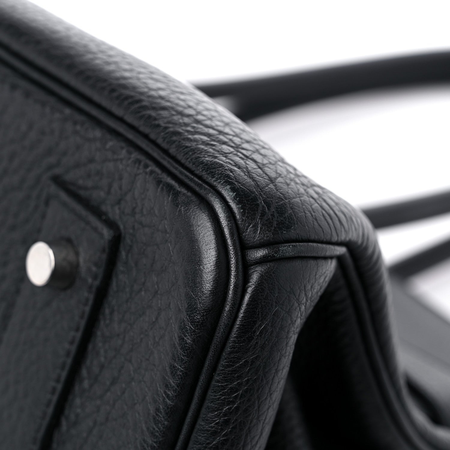 Hermes Togo JPG Shoulder Birkin II 42 Black 9 of 14