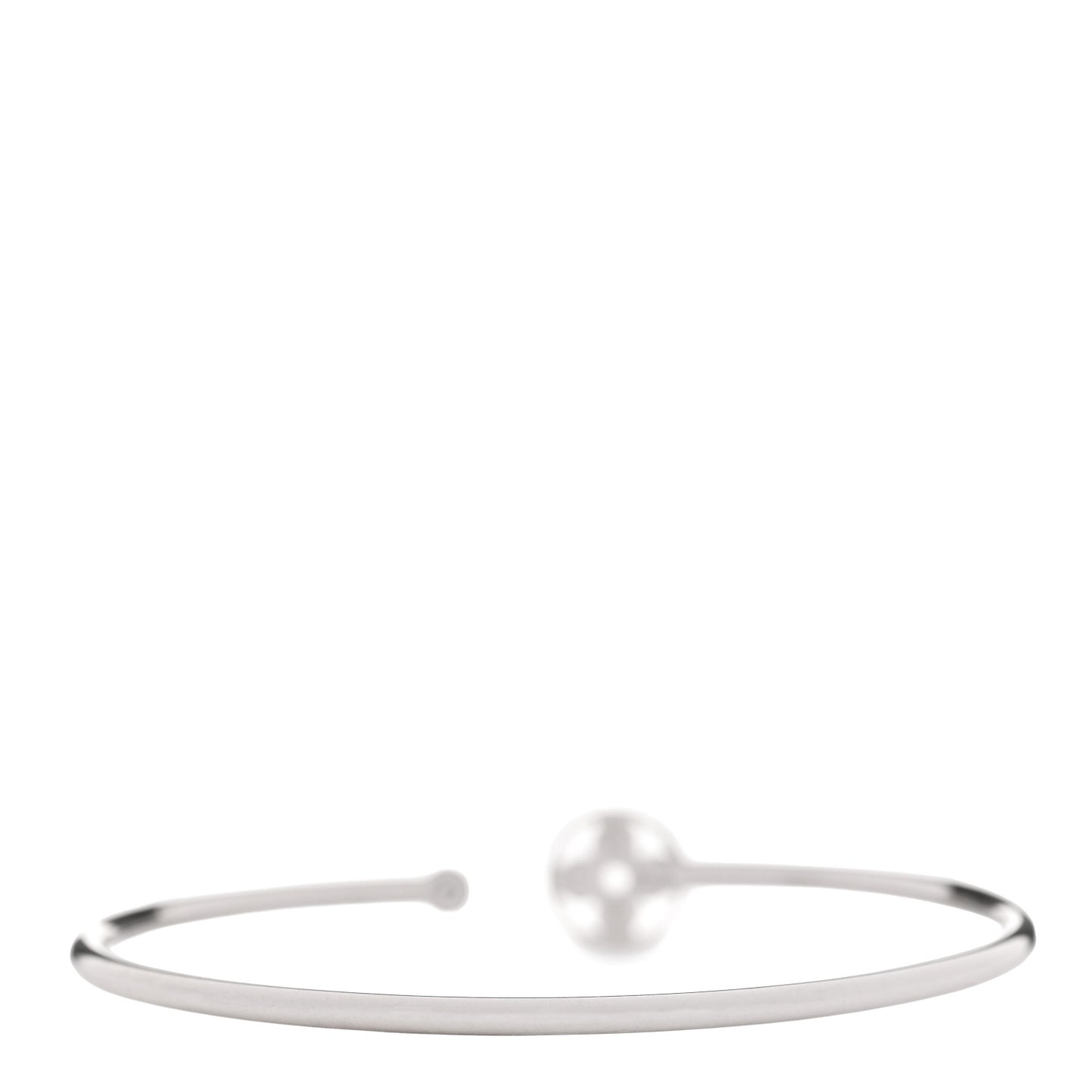 18K White Gold Diamond Idylle Blossom Twist Bracelet