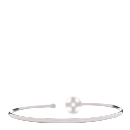 Louis Vuitton 18K White Gold Diamond Idylle Blossom Twist Bracelet 2 of 3