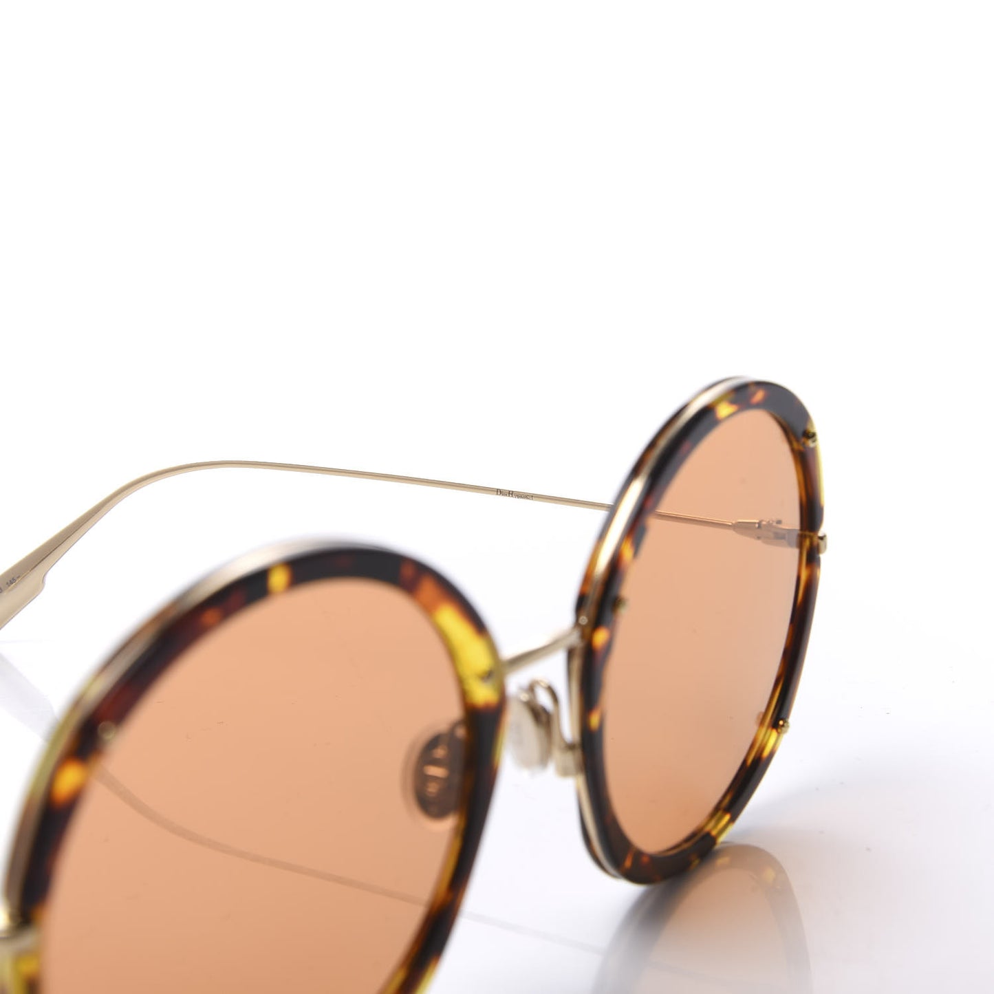 Hypnotic 1 Round Sunglasses Havana Orange