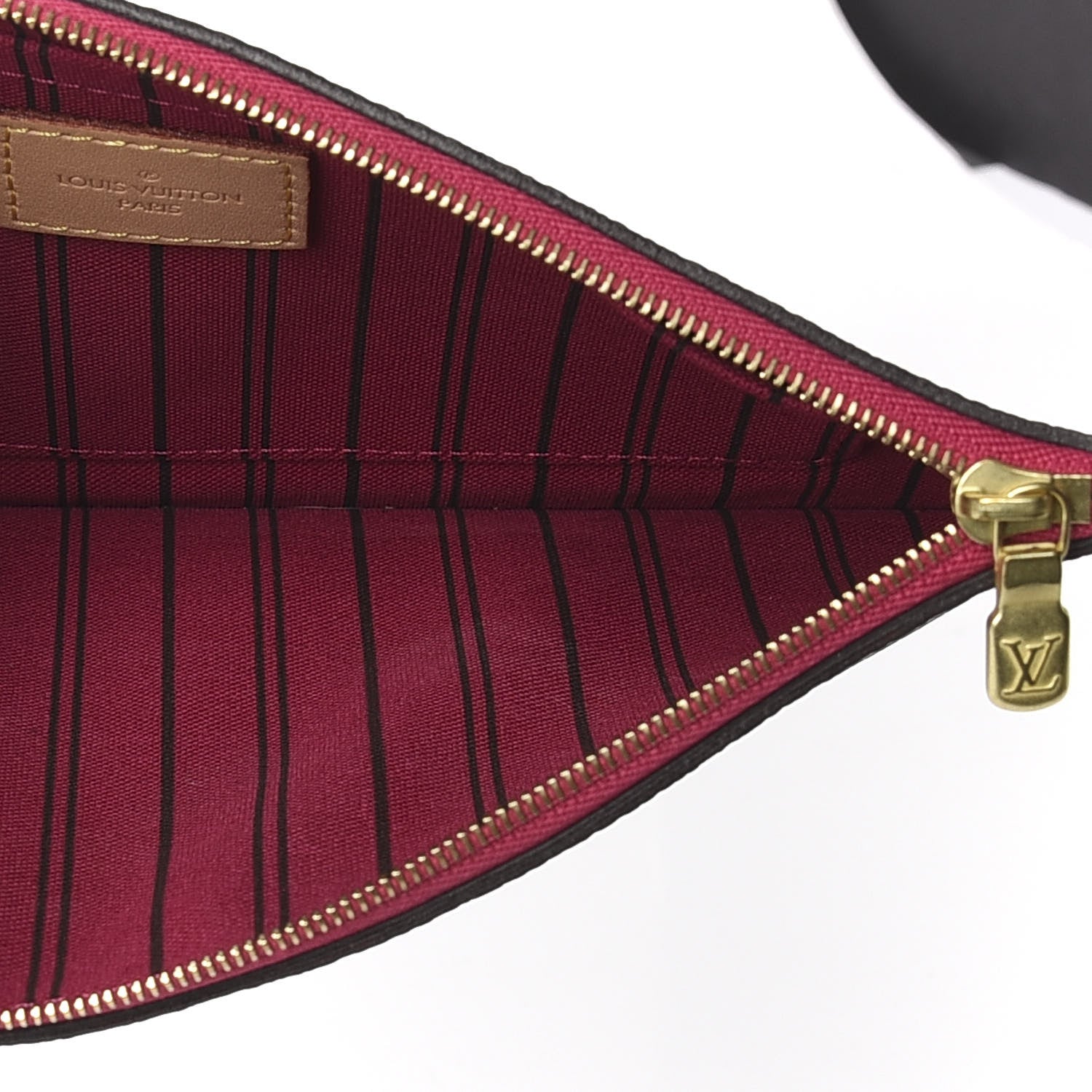 Louis Vuitton Monogram Neverfull MM GM Pochette Pivoine 5 of 10