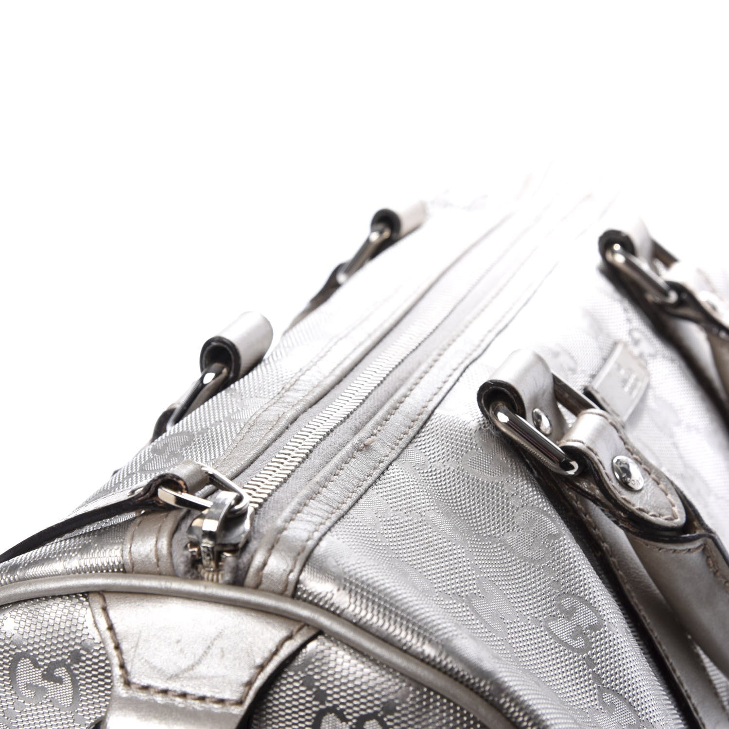 Gucci Imprime Monogram Medium Joy Boston Silver 12 of 13