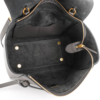 Celine Grained Calfskin Mini Belt Bag Grey 5 of 7