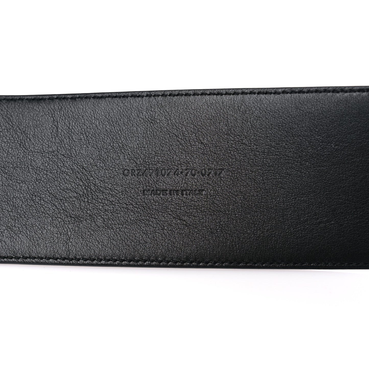 Calfskin Crystal Monogram Belt 70 28 Black