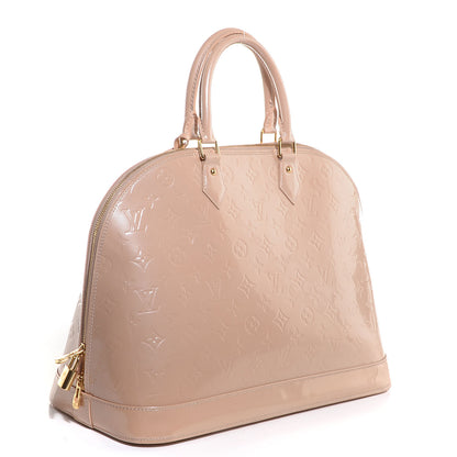 Louis Vuitton Vernis Alma GM Rose Florentin 3 of 7