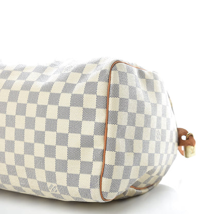 Louis Vuitton Damier Azur Speedy 30 6 of 25