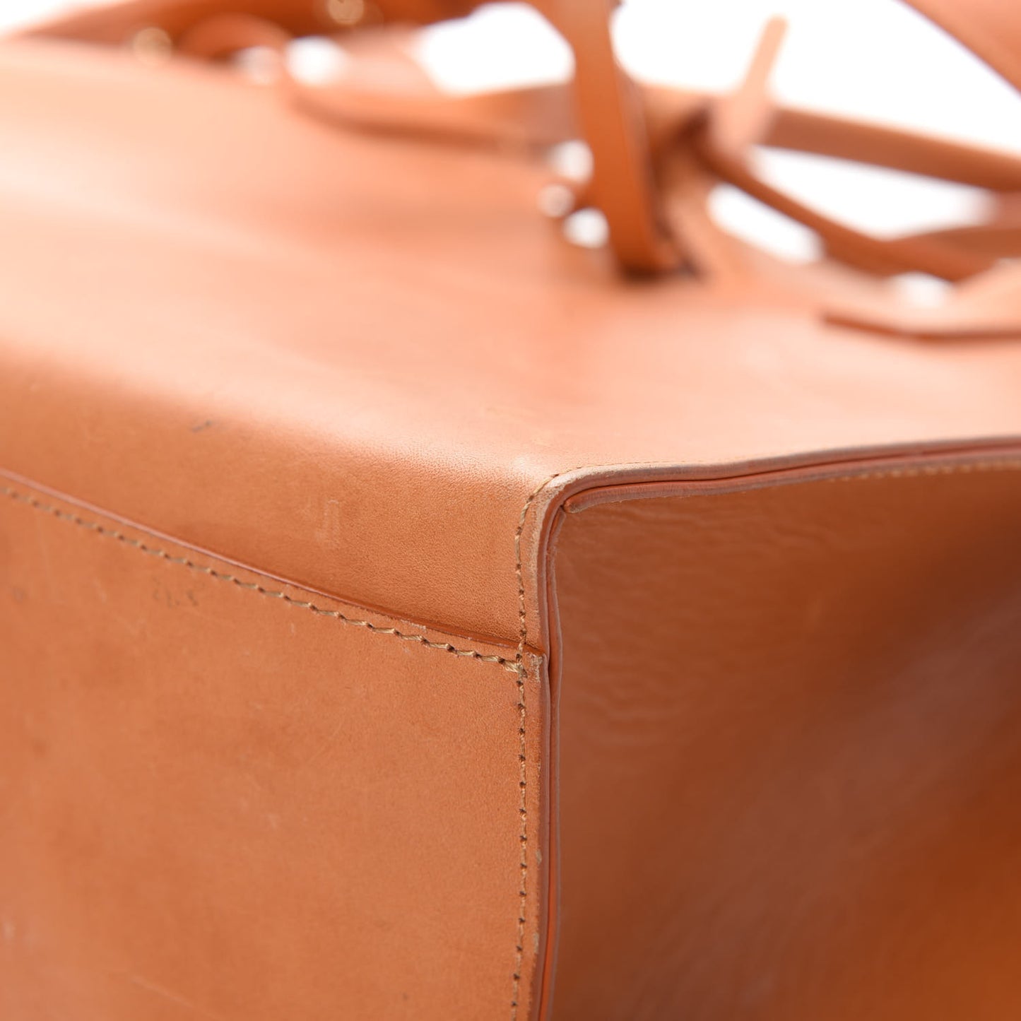 Calfskin Mini Sun Bag Cammello Rosa