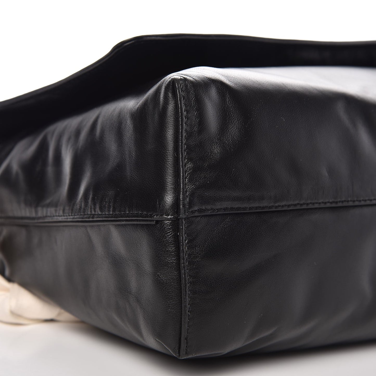 Nappa Flamenco Knot Crossbody Bag Black