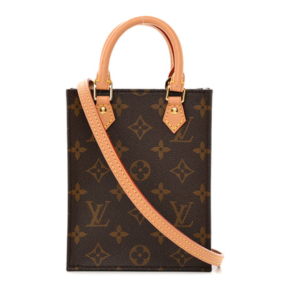 Louis Vuitton Monogram Petit Sac Plat 1 of 13