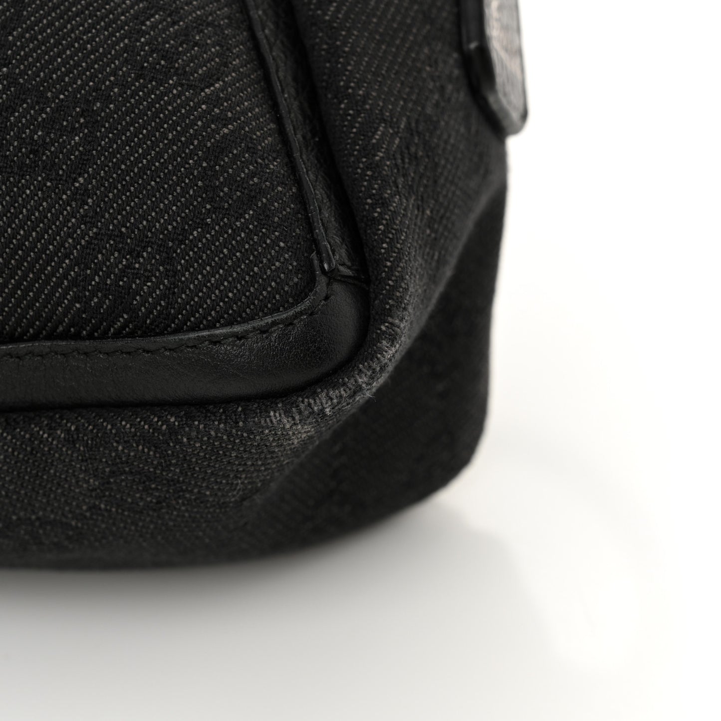 Monogram Small D Ring Hobo Black
