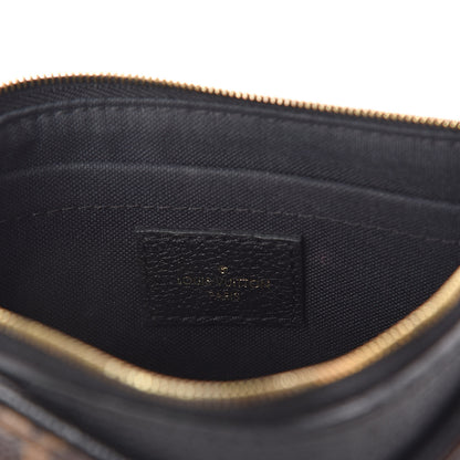 Louis Vuitton Monogram Pallas Clutch Black 6 of 8