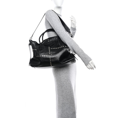Givenchy Smooth Calfskin Medium Studded Soft Antigona Black 2 of 9