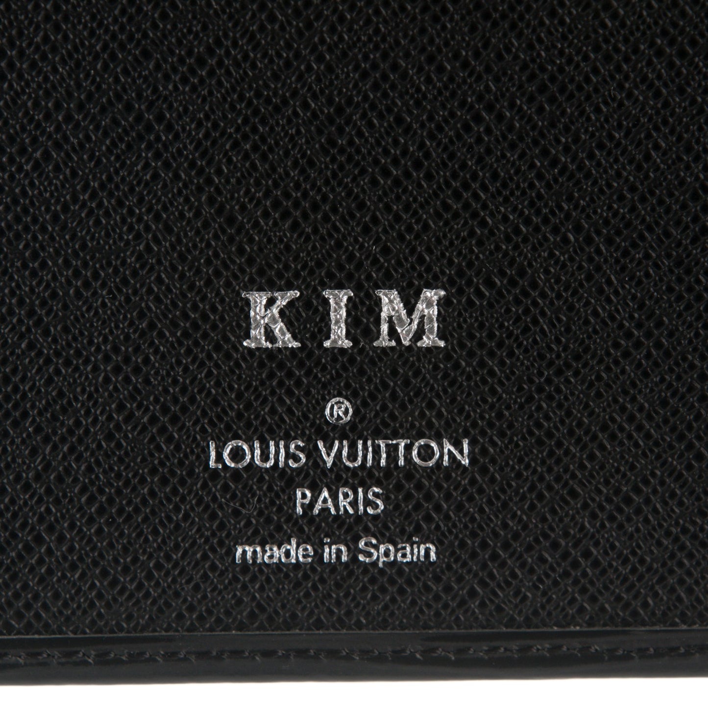 Epi Checkbook Cover Black