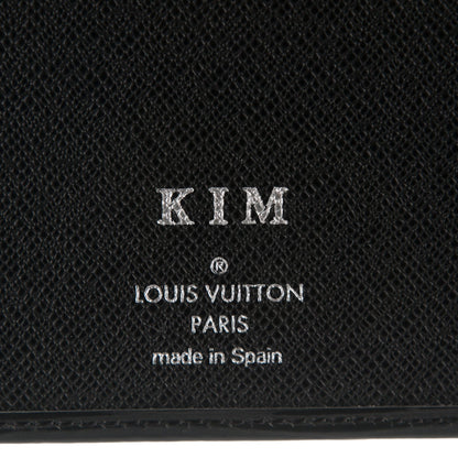 Louis Vuitton Epi Checkbook Cover Black 6 of 7