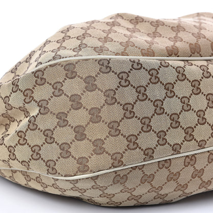 Gucci Monogram Medium Sukey Hobo Off White 8 of 12
