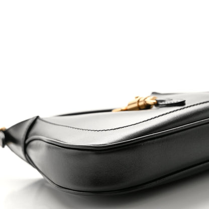 Gucci Boarded Dyana Lux Calfskin Mini Jackie 1961 Hobo Black 8 of 9