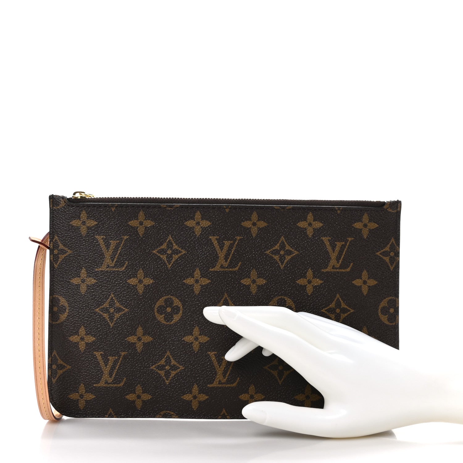 Louis Vuitton Monogram Neverfull MM GM Pochette 2 of 7