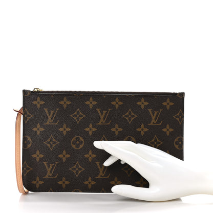 Louis Vuitton Monogram Neverfull MM GM Pochette 2 of 7