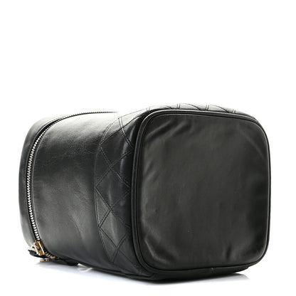 Chanel Lambskin Vanity Cosmetic Bag Black 4 of 12