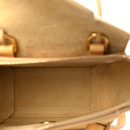 Celine Grained Calfskin Pico Belt Bag Pale Yellow 4 of 8